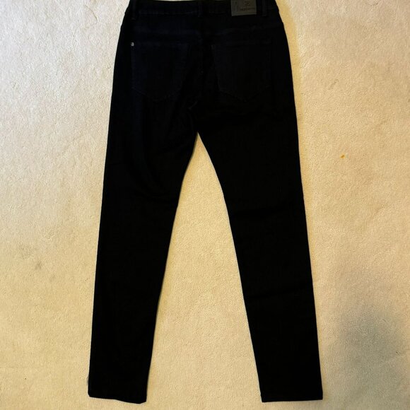 ❤️HP❤️ ZLZ Slim Fit Stretch Stretch Jeans Black Men's Size 32 x 32 - Picture 9 of 12